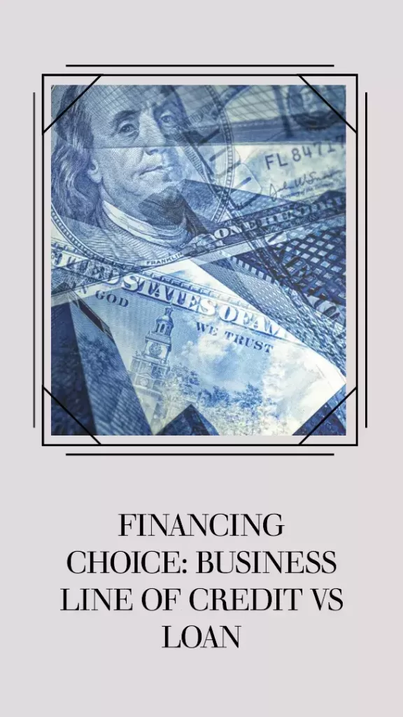 Business Line of Credit vs Loan