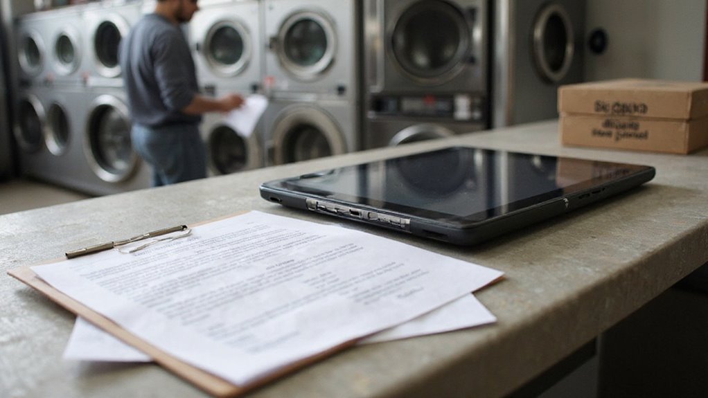 estimating laundromat operational costs