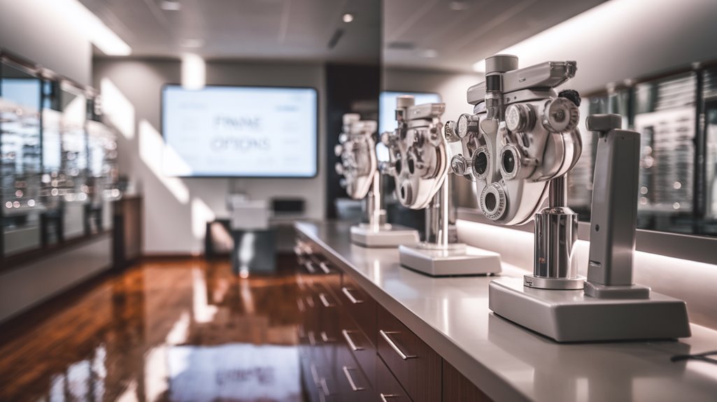 optometry equipment 36 month deferral
