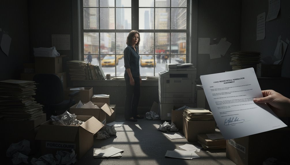 halting commercial mortgage foreclosures