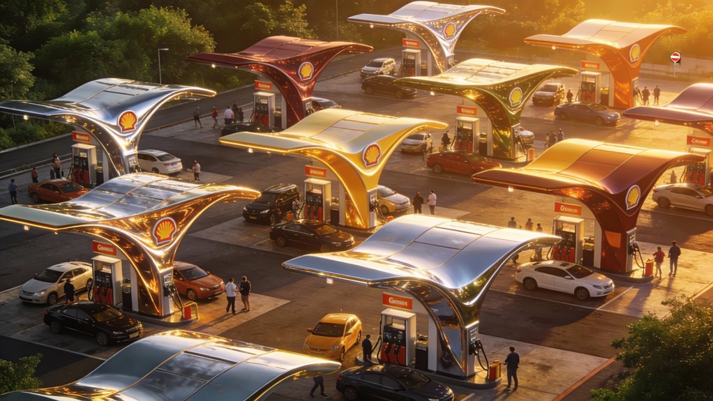 rapid growth of gas stations